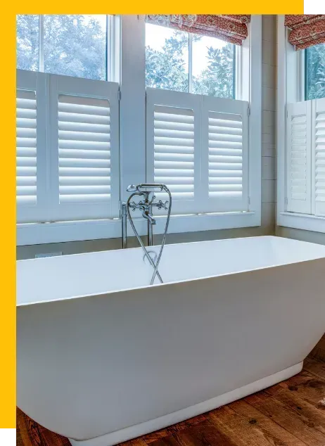 Bathroom Window Treatment Installation in Valley View, TX