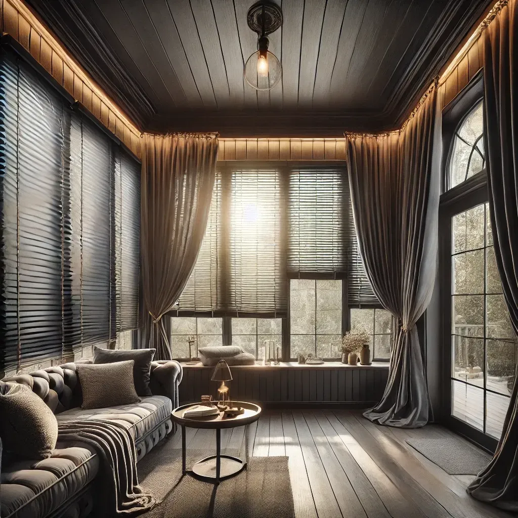 Blackout Curtains or Blinds