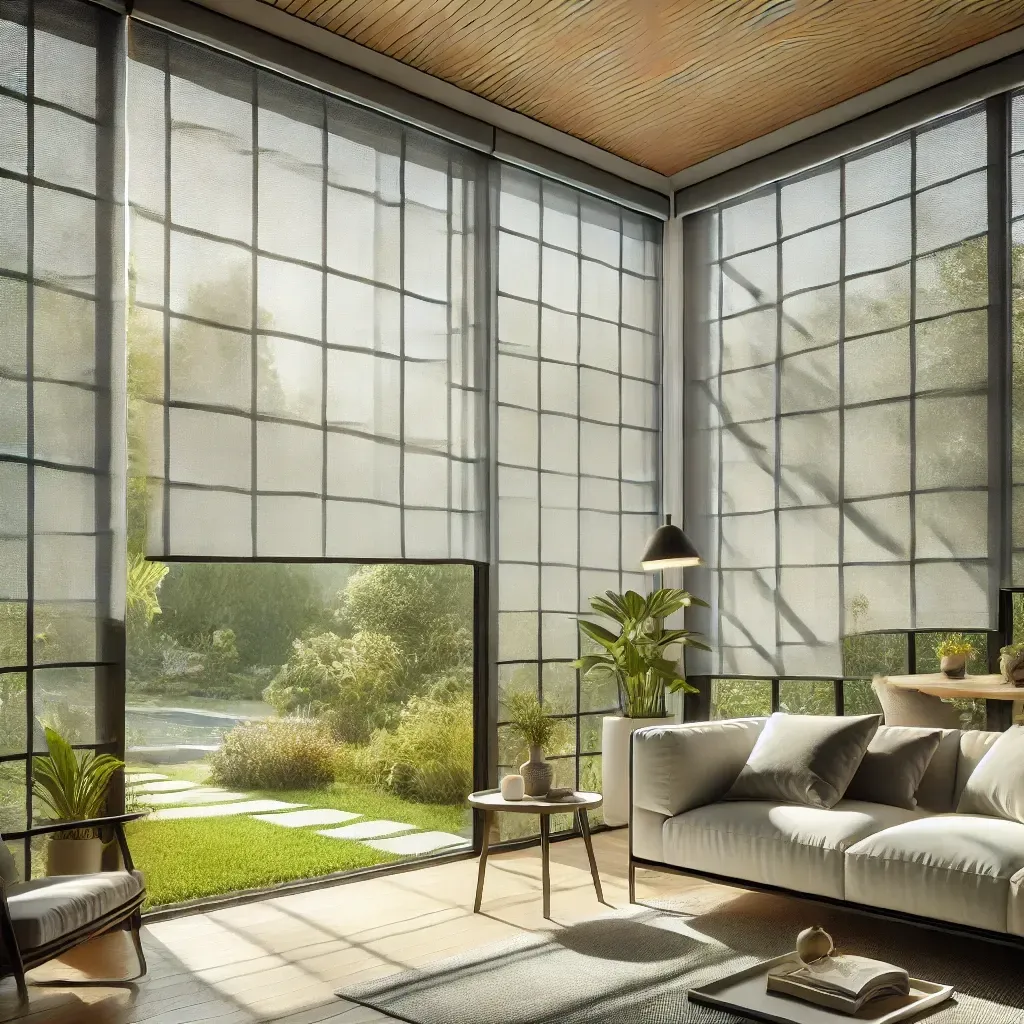 Designer Screen Shades: Stylish and Functional