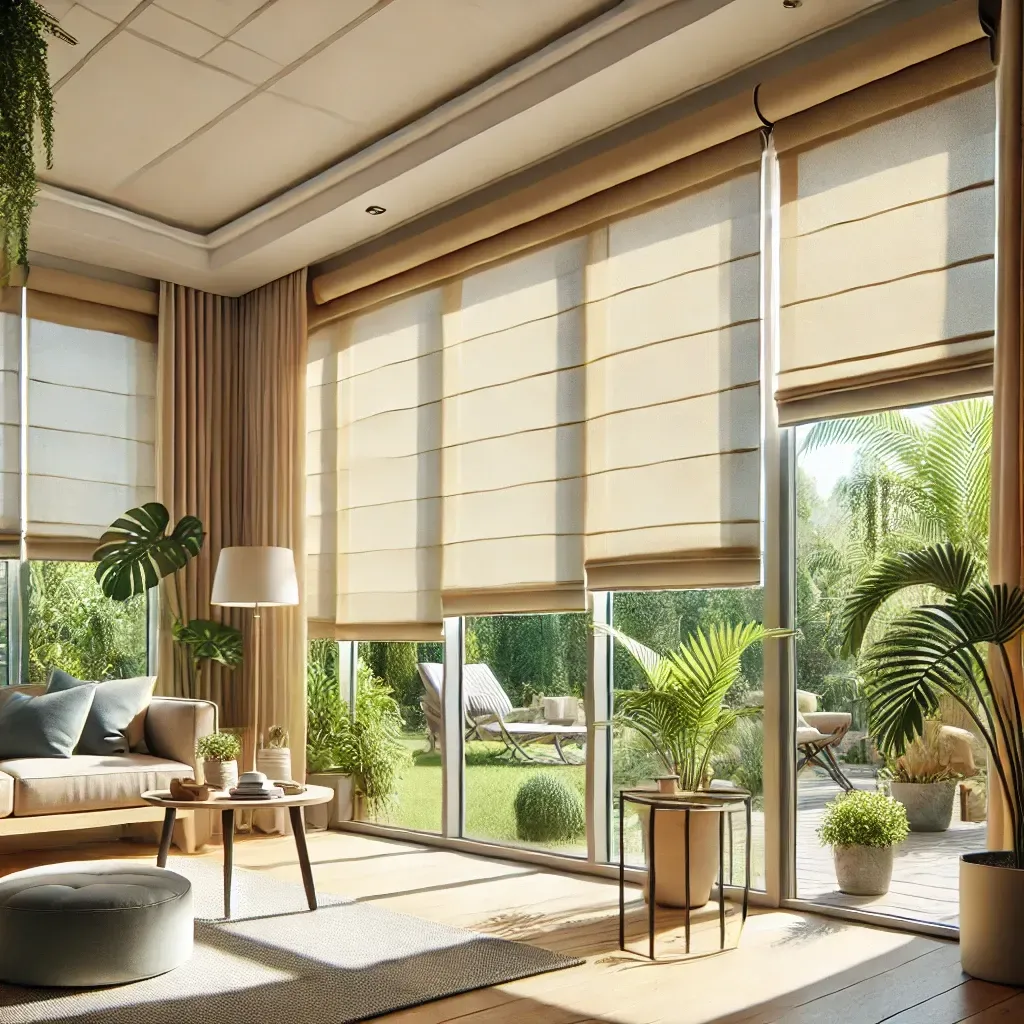 2. Roller Shades: Durable and Versatile