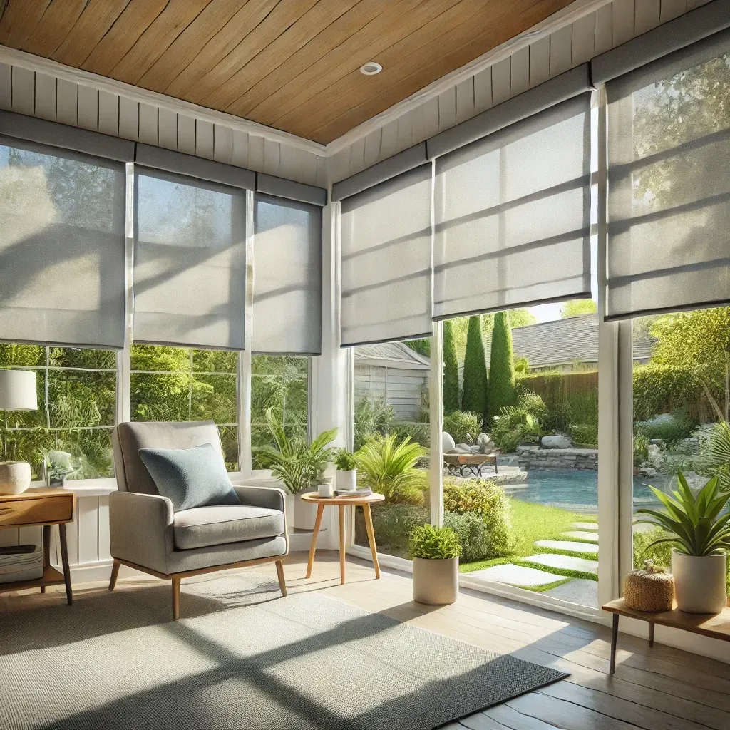 1. Solar Shades: Ideal for Sunlight Control and UV Protection