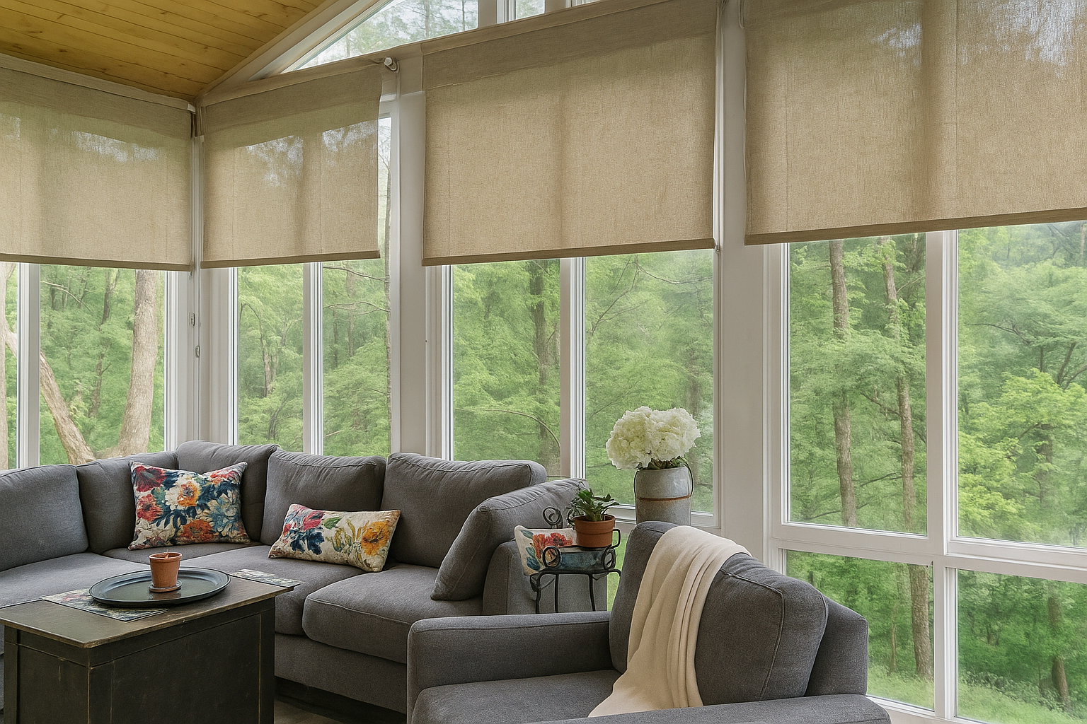 What Are the Best Window Treatments for a Sunroom?