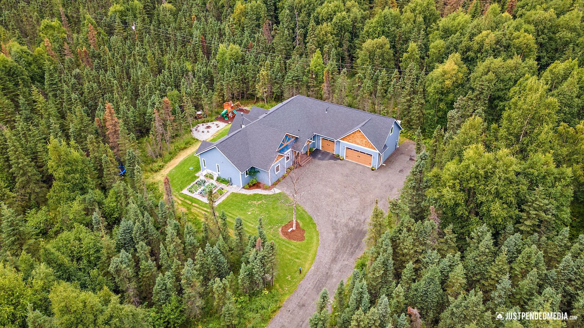 Aerial photos anchorage ak