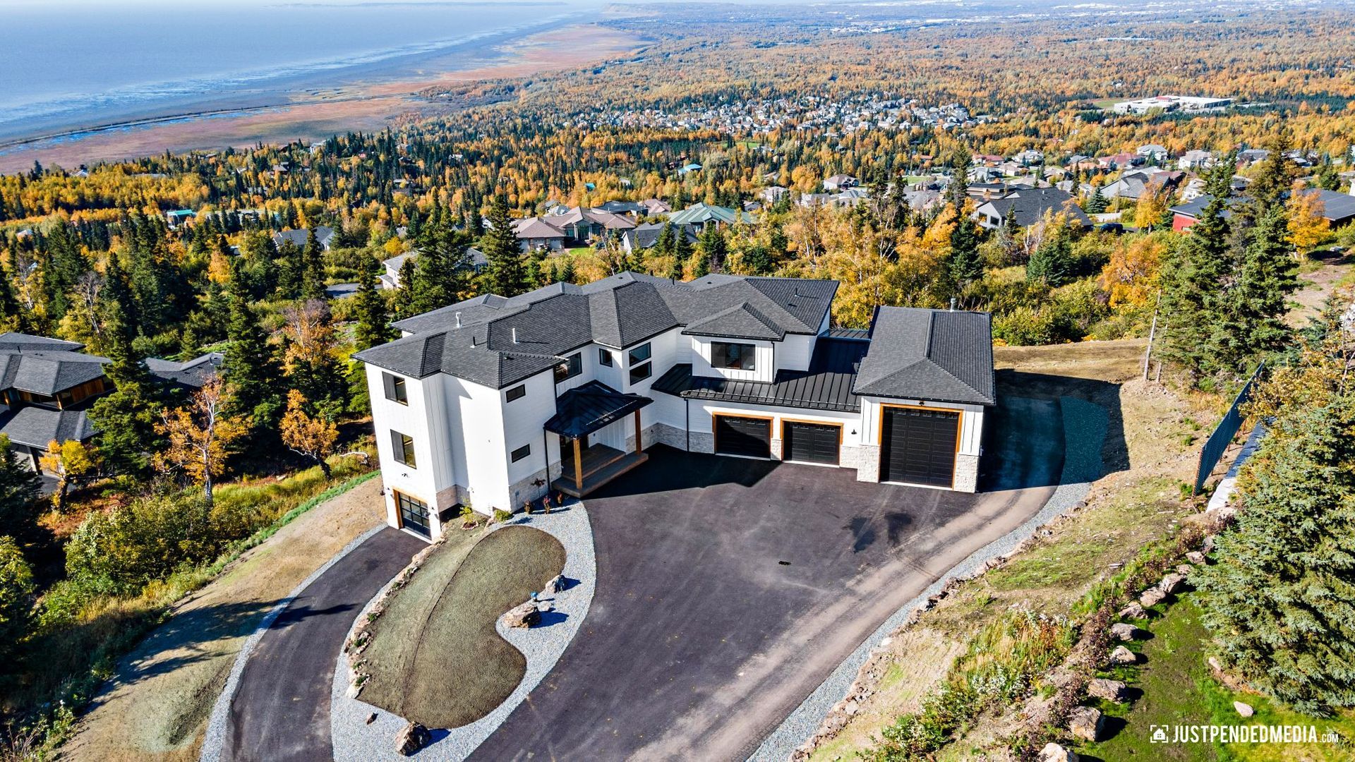 Aerial photos anchorage ak