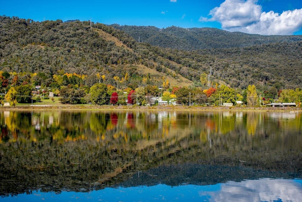 A Lake With Mountains — Diverse Poolcare–Pool Fence Inspections & Compliance Certificates In Mount Beauty, VIC