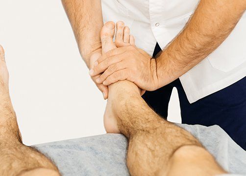 Working With Ankle — Wichita, KS — Advanced Chiropractic Working With Ankle — Wichita, KS — Advanced Chiropractic