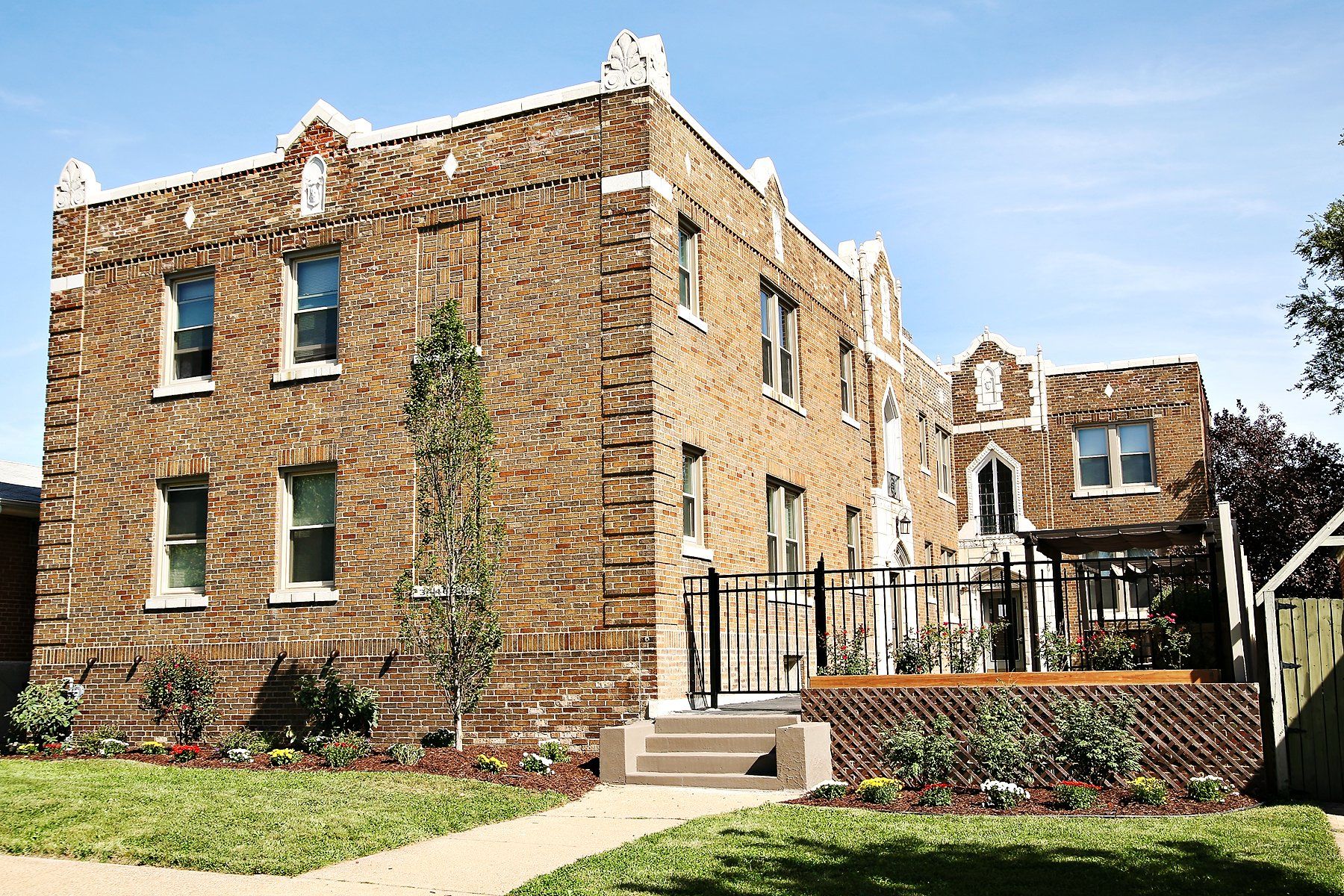 apartment building exterior