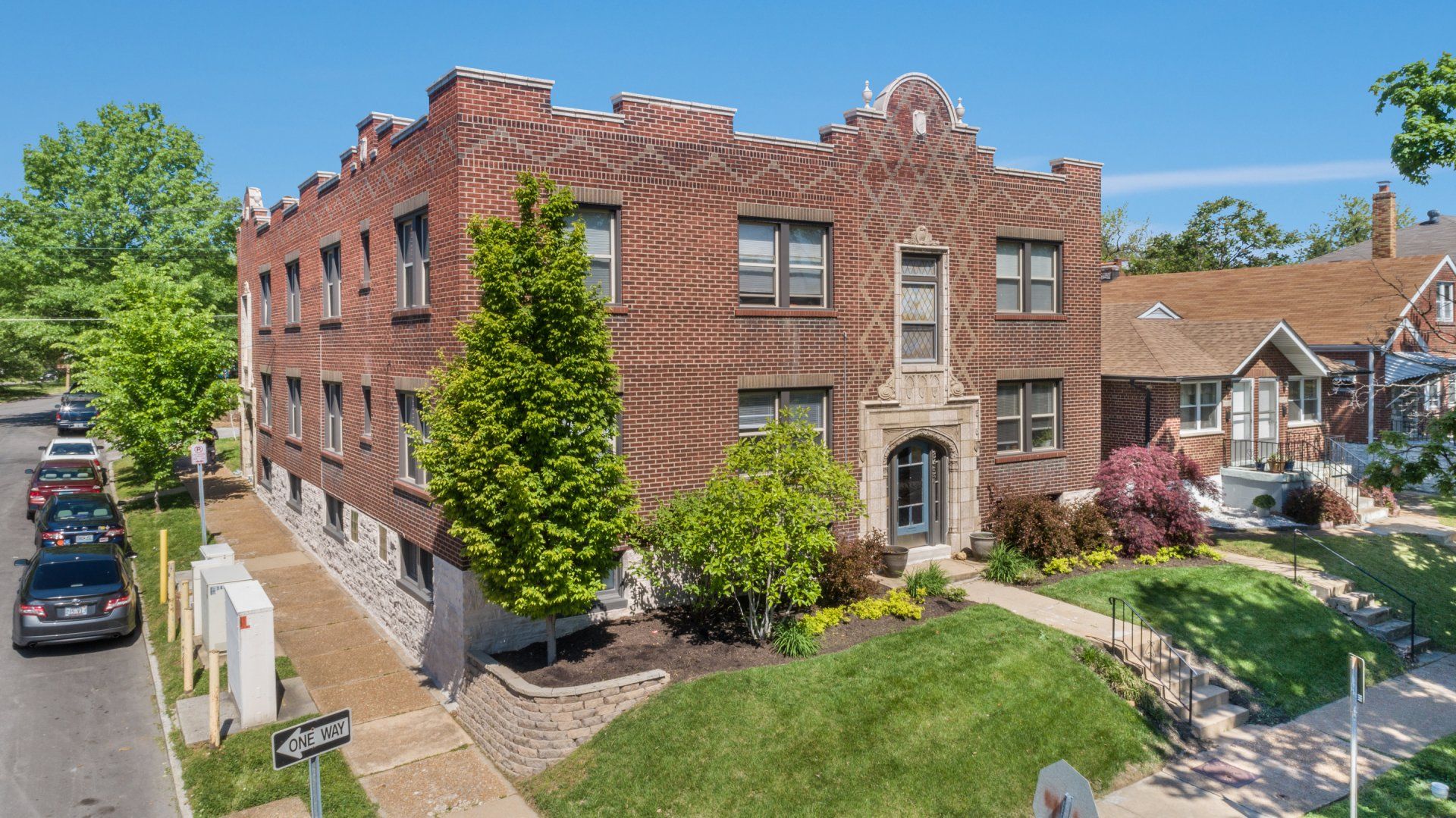 apartment building exterior