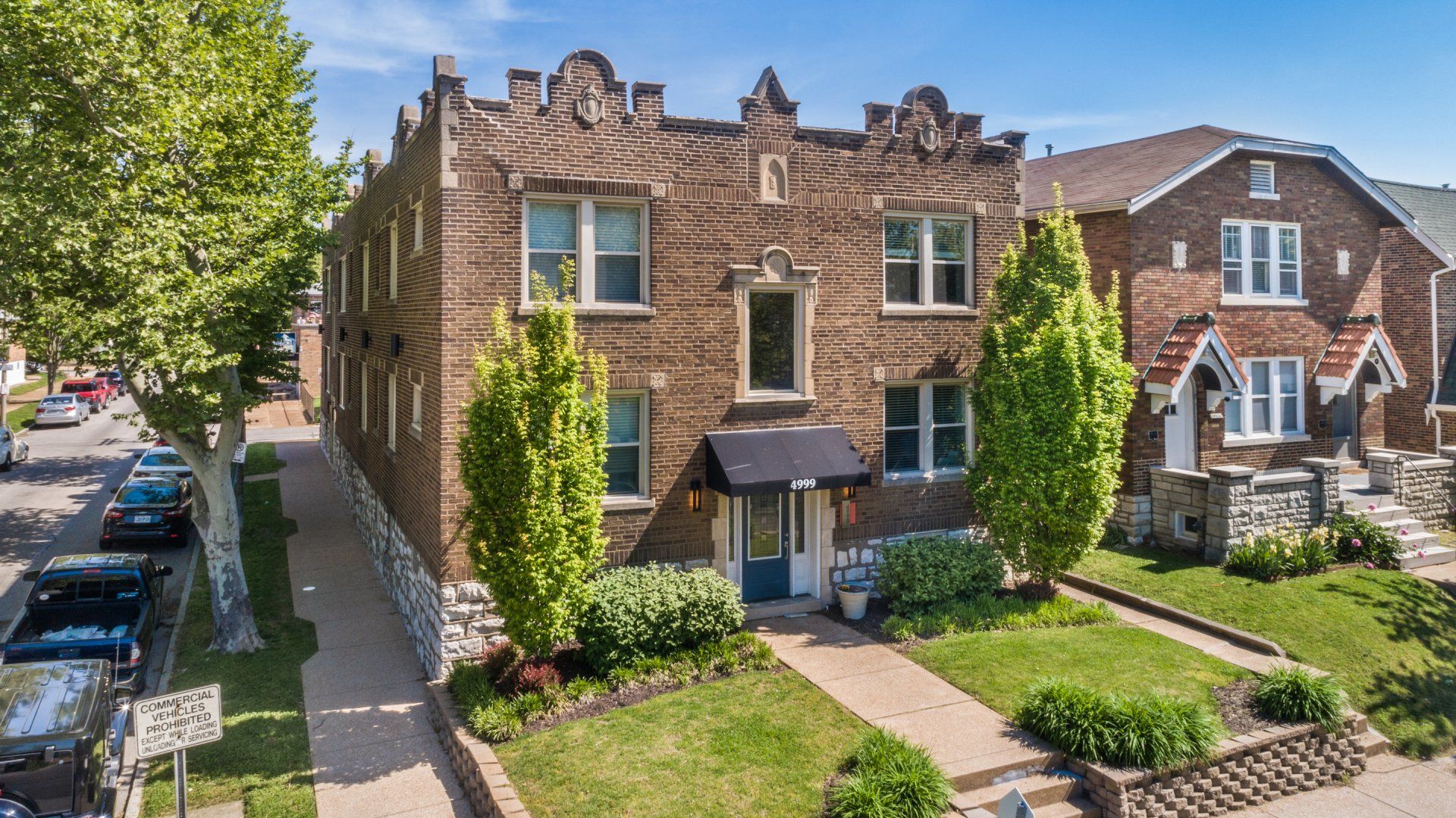 apartment building exterior