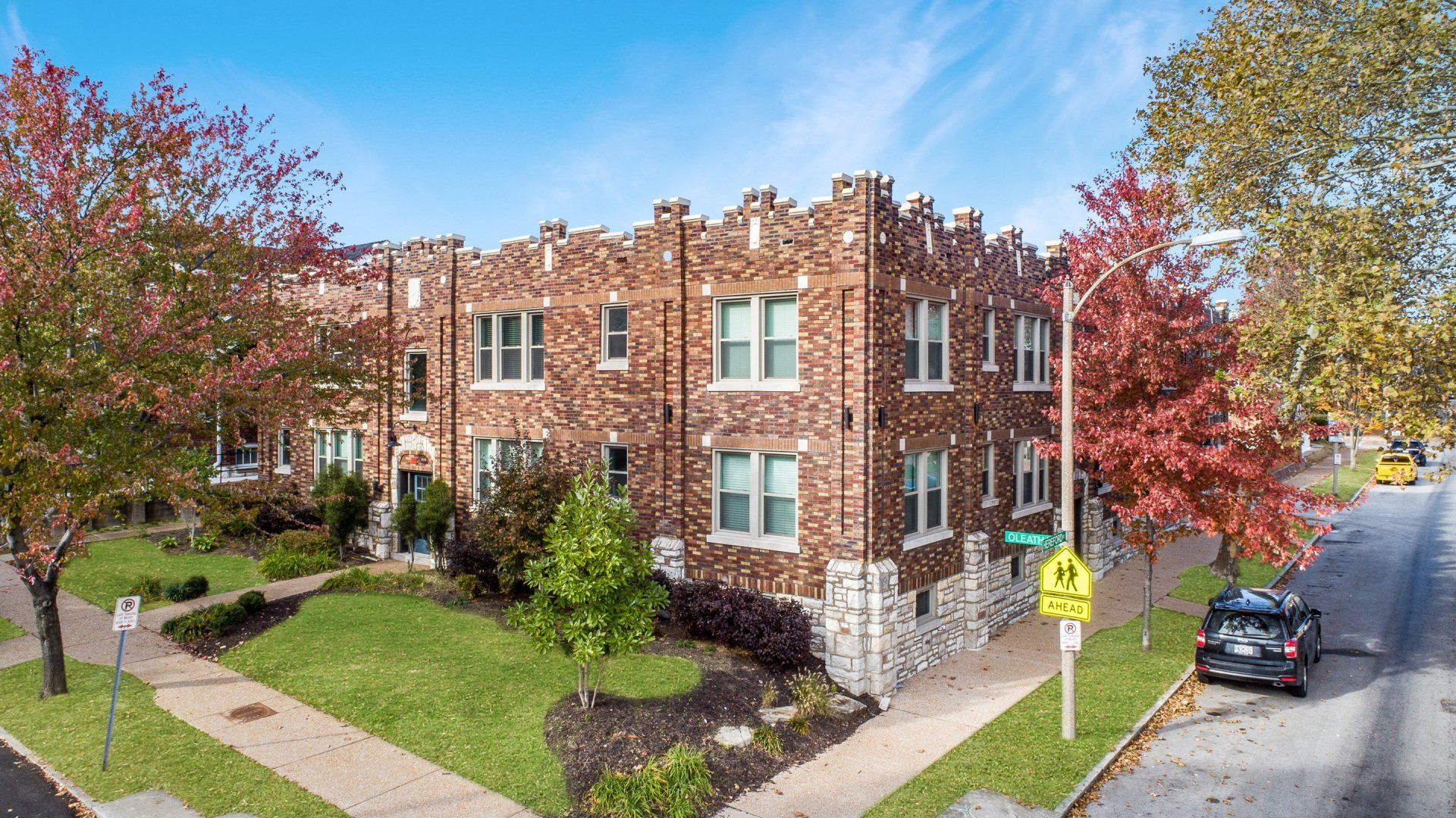 apartment building exterior
