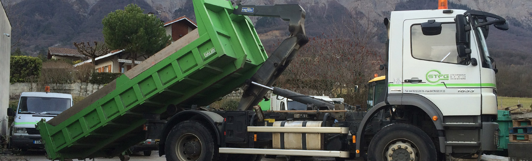 Camion 4x2 Polybenne MERCEDES