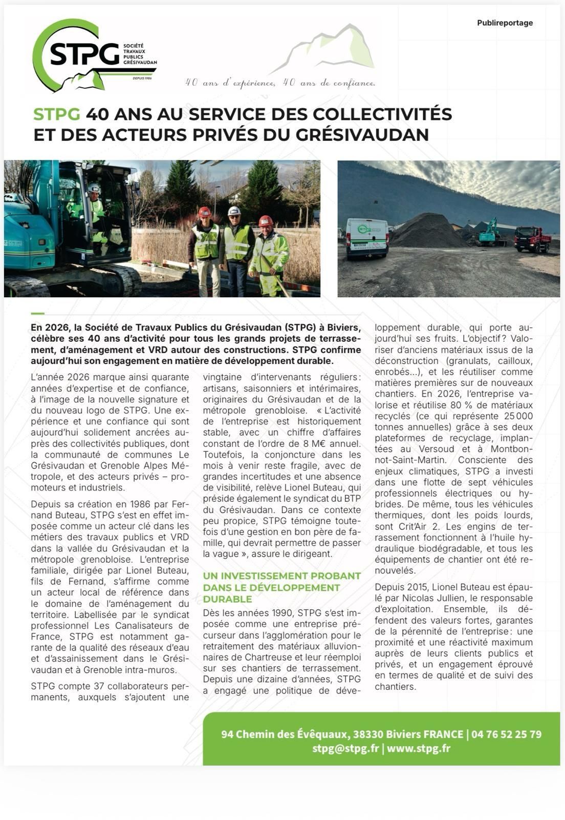 Article de presse