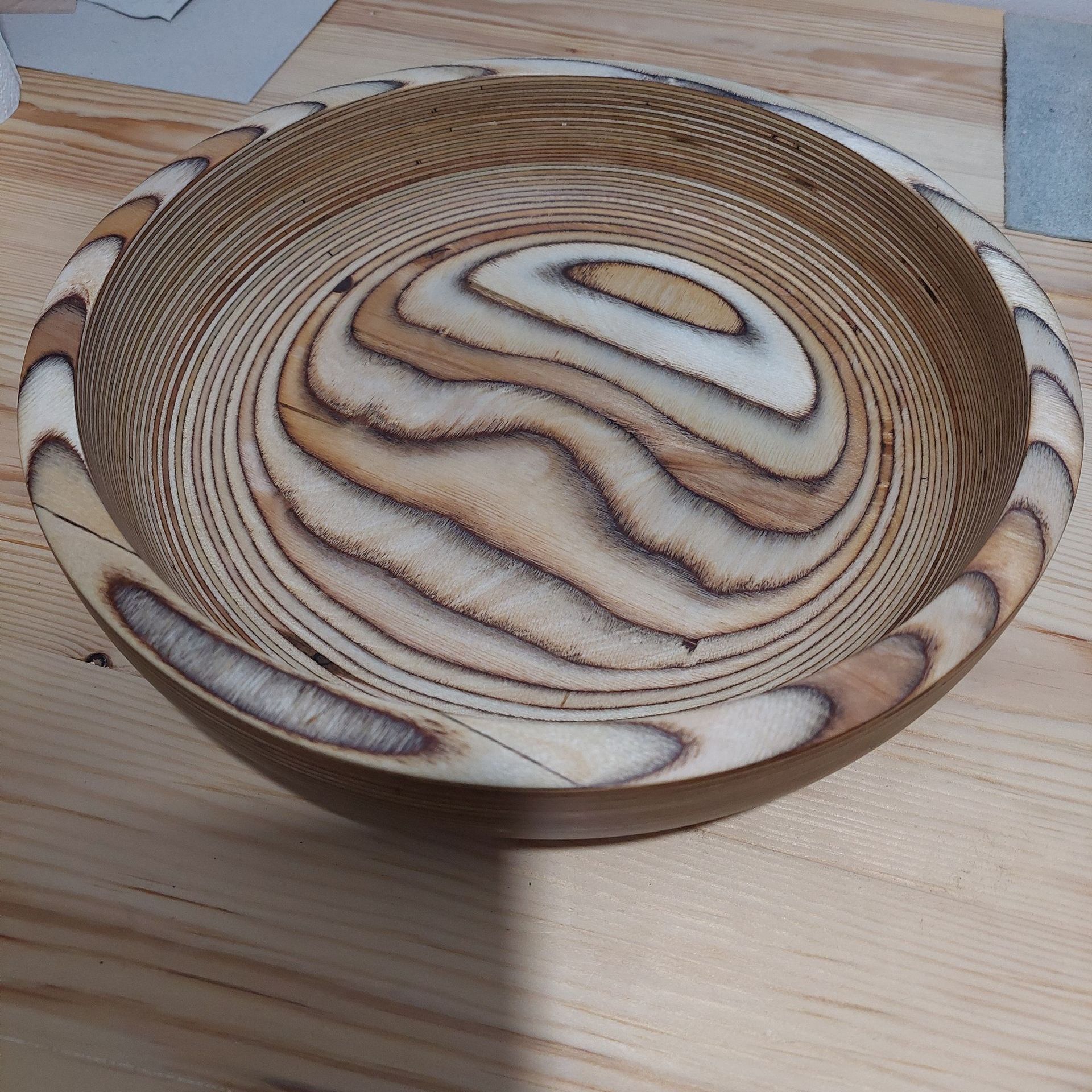 Birch Plywood Bowl