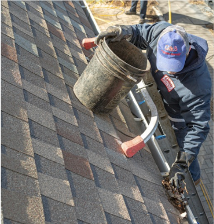 gutter cleaning from G&S Property Services