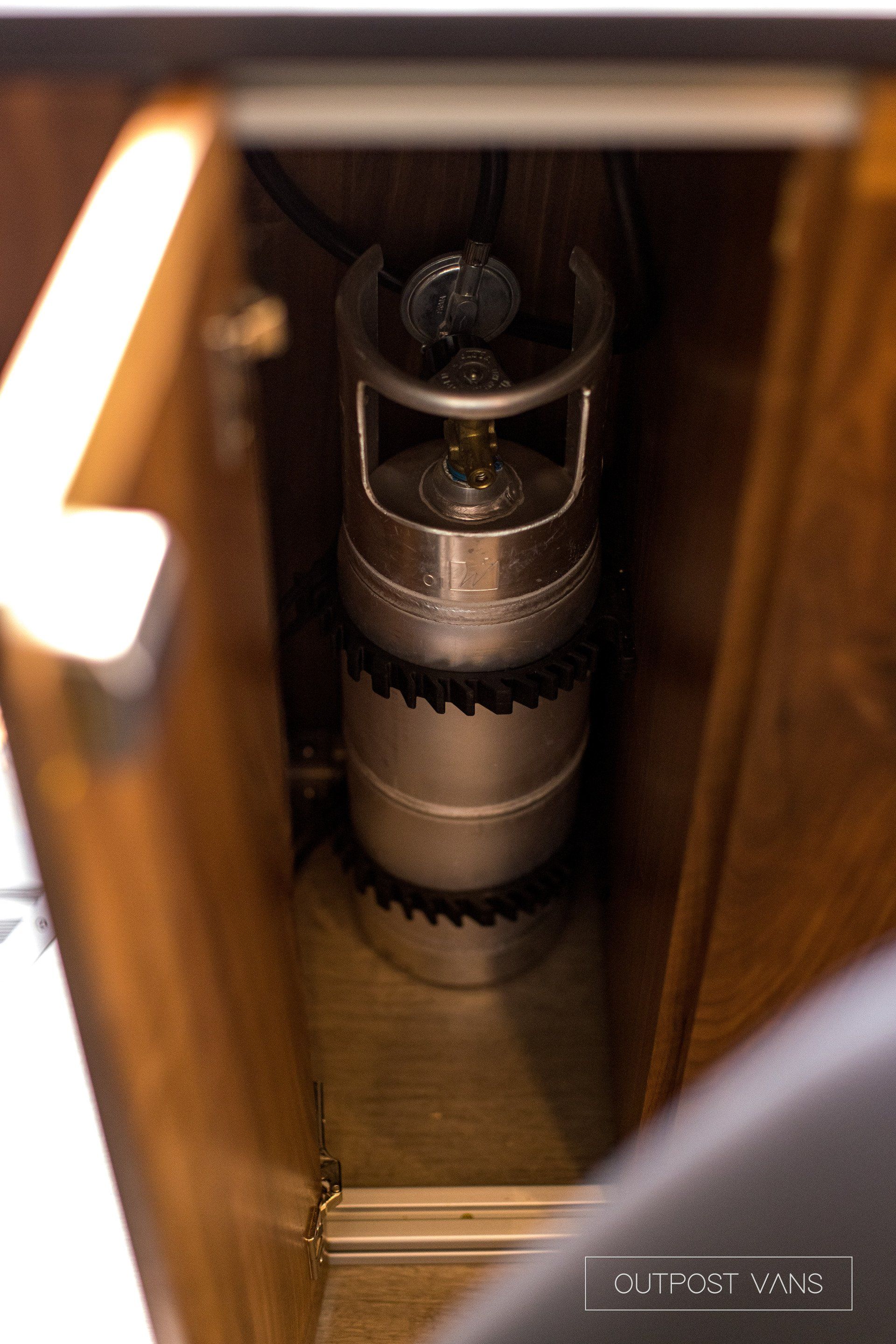Propane Tank In Sprinter Van