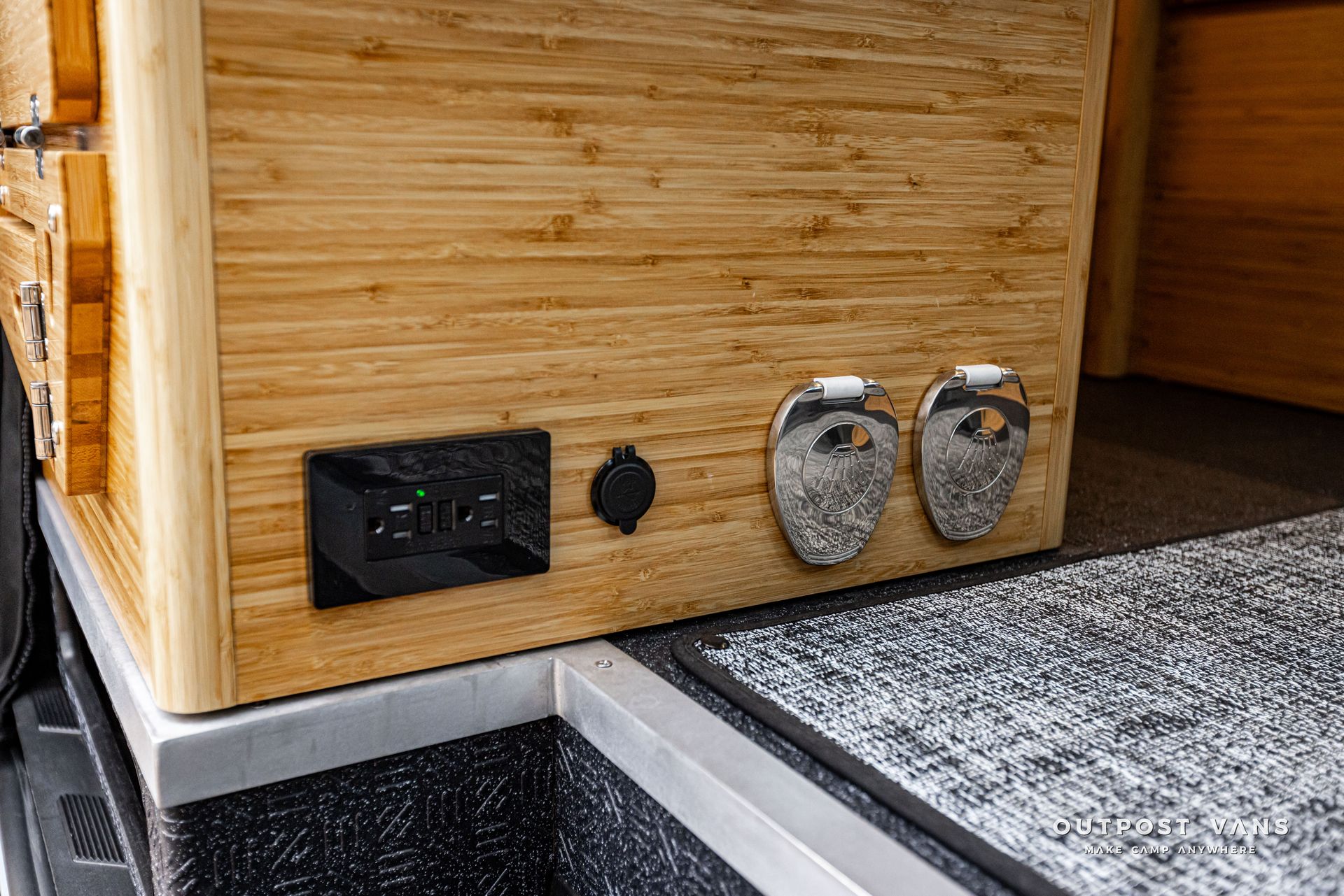 CAMPERVAN IN FLOOR SHOWER PAN