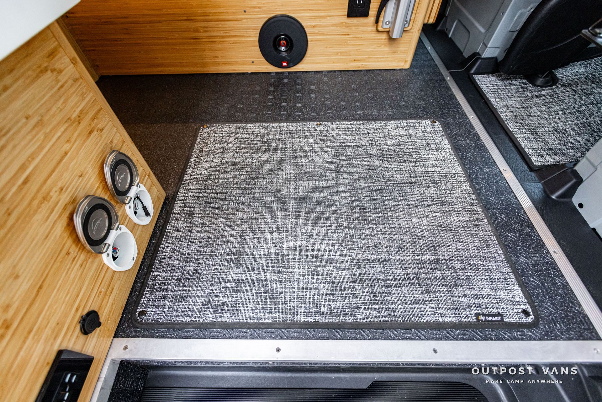 CAMPERVAN IN FLOOR SHOWER PAN