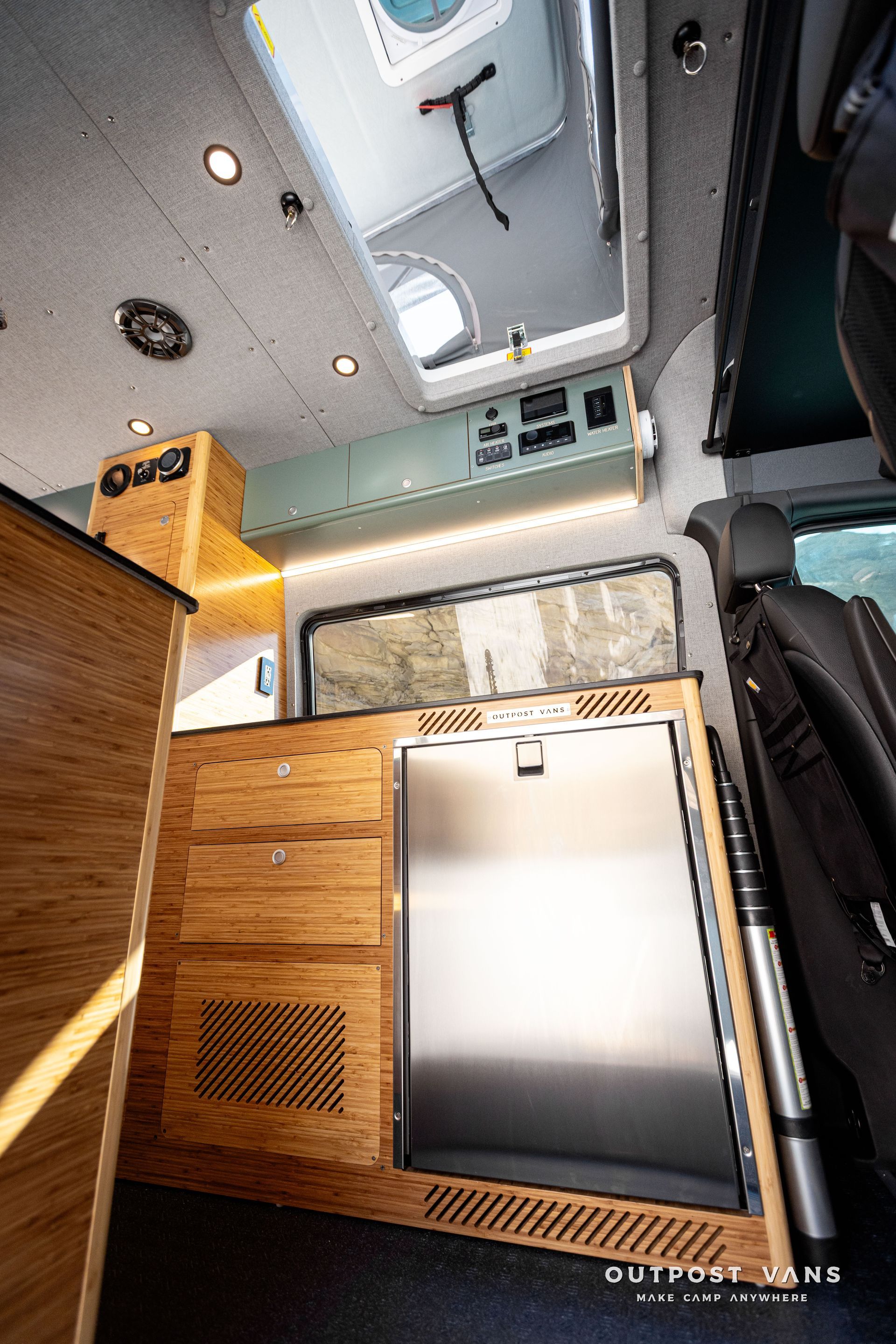campervan with isotherm cruise 130 drawer fridge/ freezer