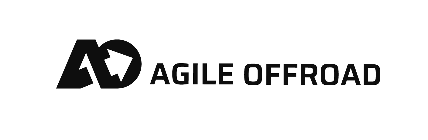 the logo for agile offroad is smarter than dirt