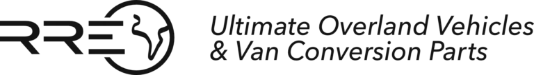 a logo for ultimate overland vehicles and van conversion parts