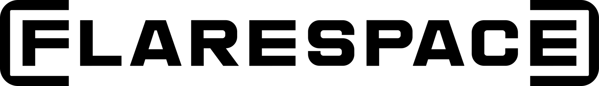 a black and white logo for flarespace for the love of vans