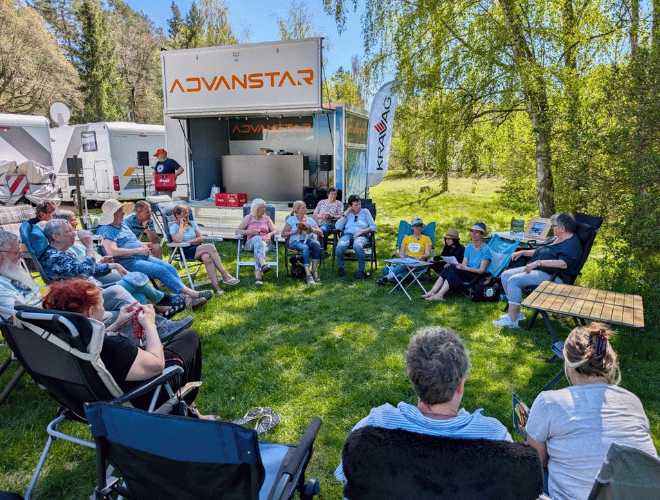 Workshop Smarte Camper Küche beim Sun Living Treffen