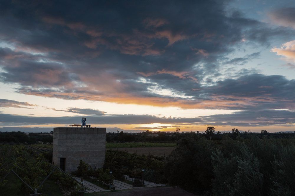 La Torre de Tierra al atardecer