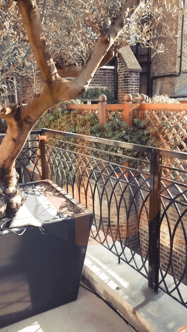 Cast Iron Stair Balustrade St James Park