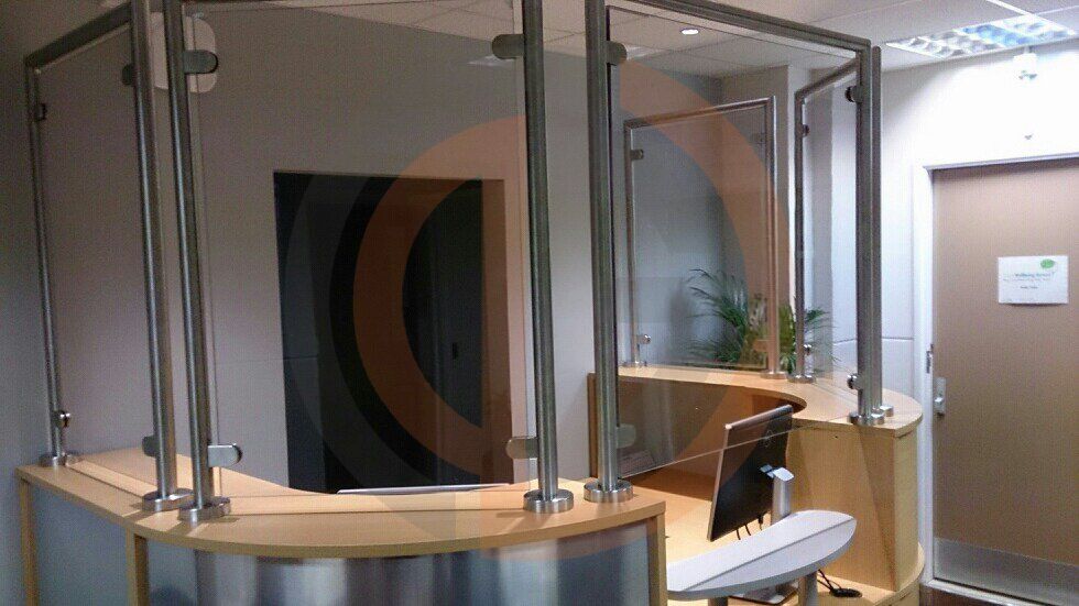Glazed screens Harlow