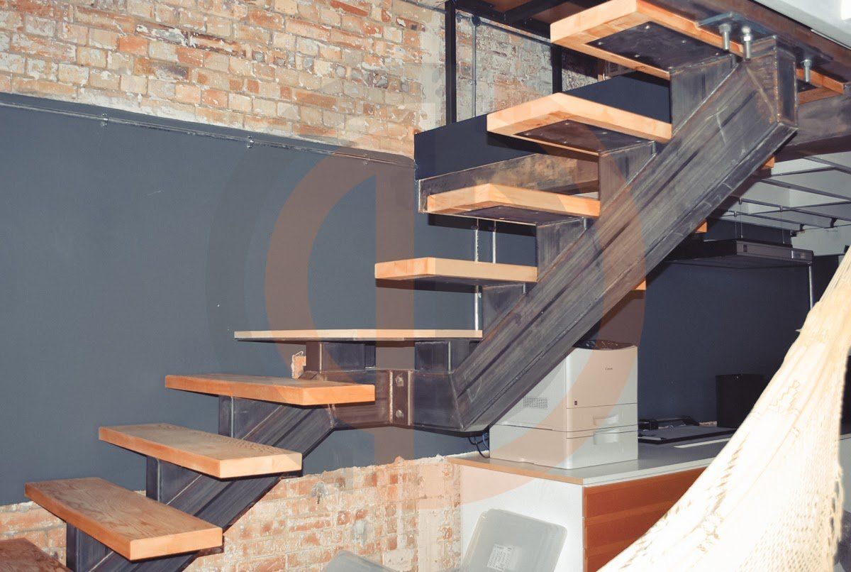 BLOK GYM HACKNEY - internal stairs