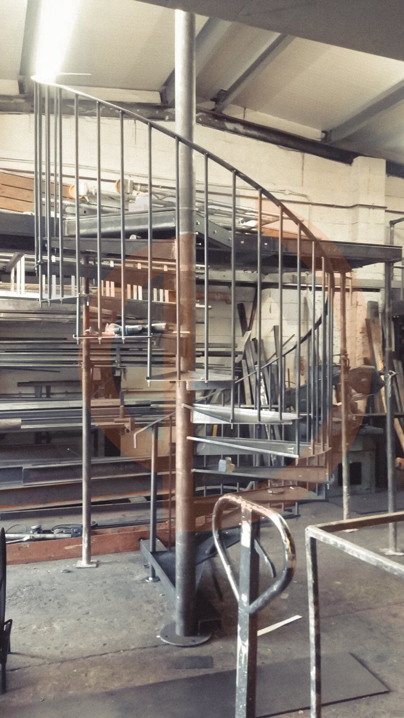 SPIRAL STAIRS -PARK HILL EAILING