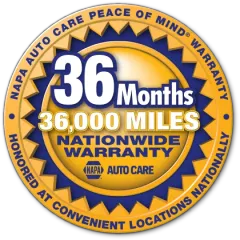 Napa warranty logo | Begley Auto Repair - Westway Shell