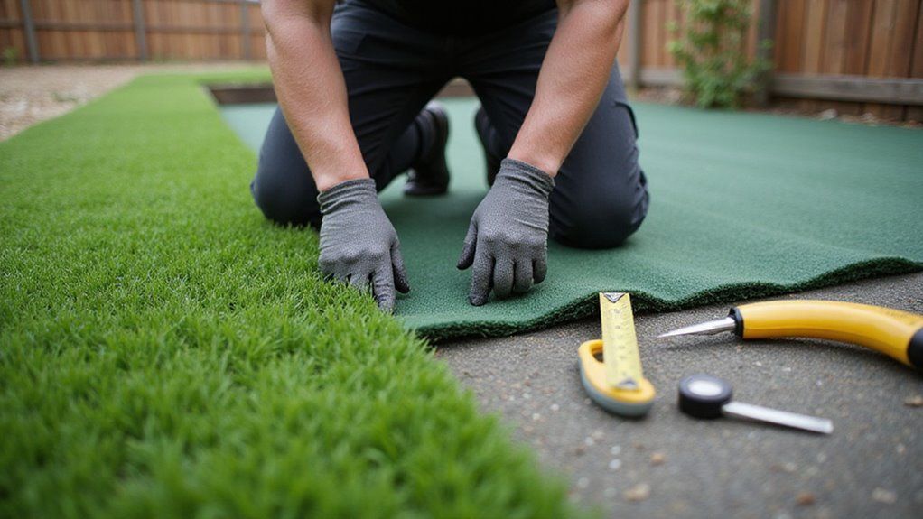 Artificial turf maintenance job in Hobe Sound FL