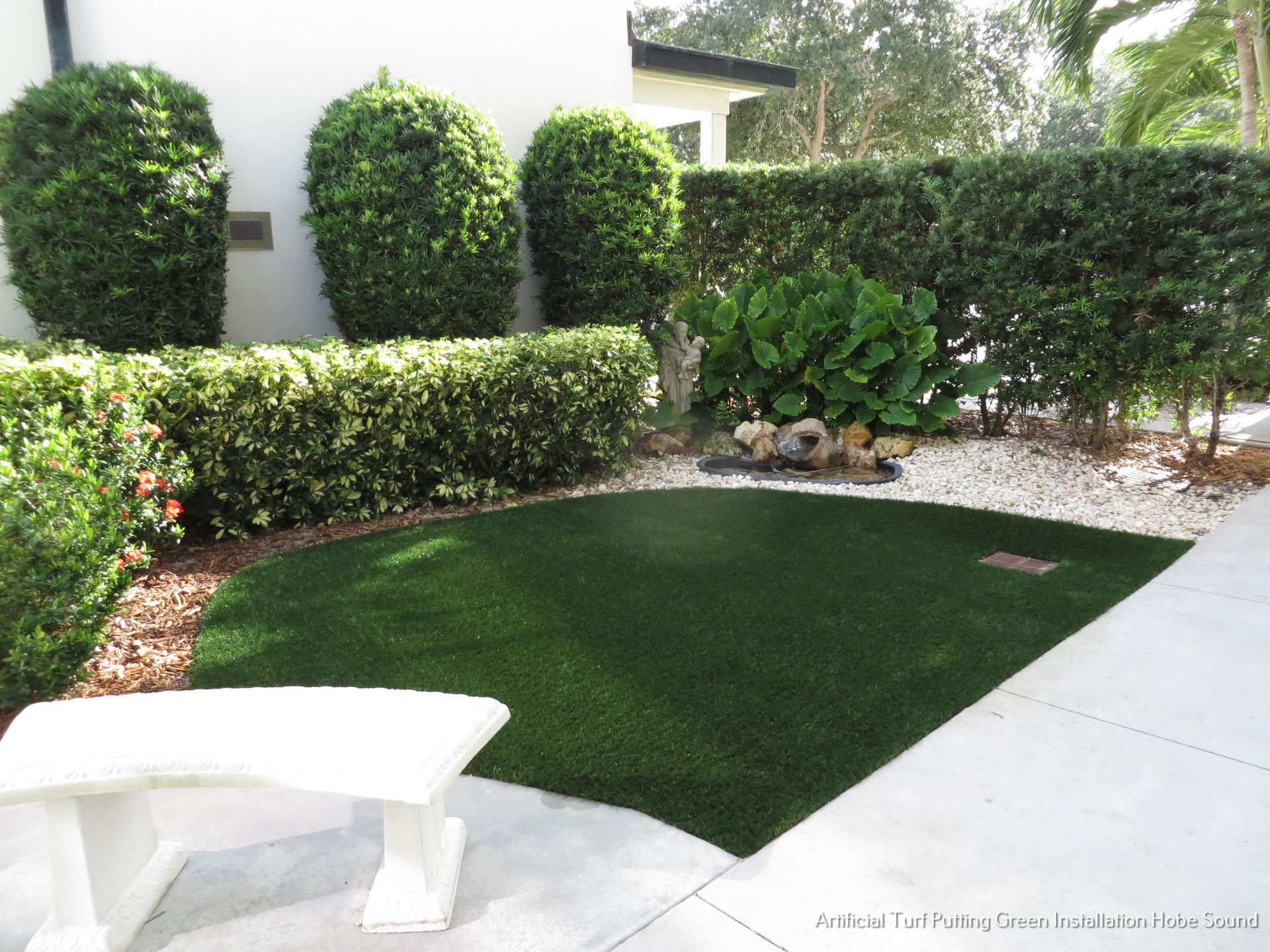 artificial turf maintenance