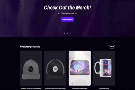 The Stalwart Vanguard Merch!