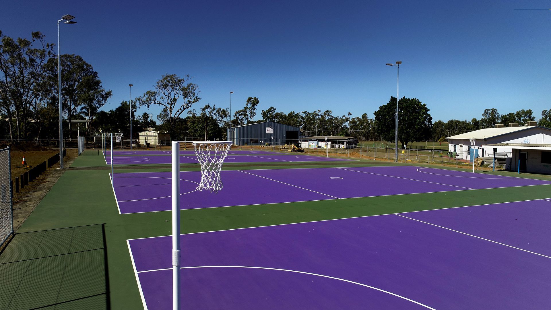 Netball Courts — Queensland, Australia — Jordin Sports Constructions