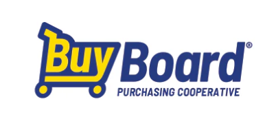 Logo for BuyBoard Purchasing Cooperative, featuring the word