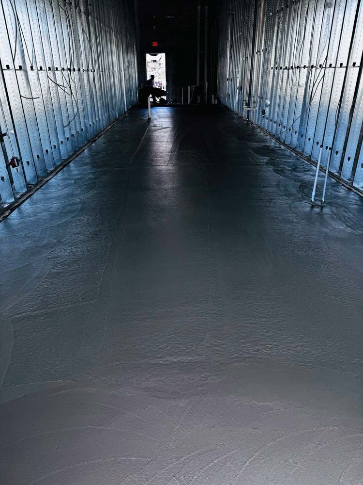 After Pouring And Leveling Concrete — Jacksonville, FL