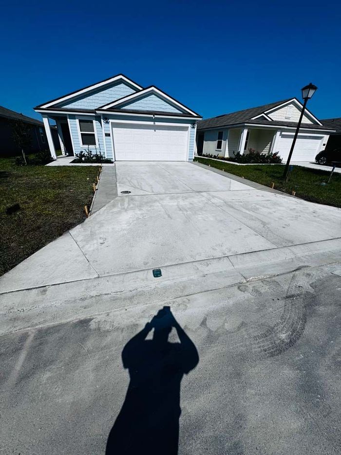 Concrete Driveway Installation For A Residential Property — Jacksonville, FL
