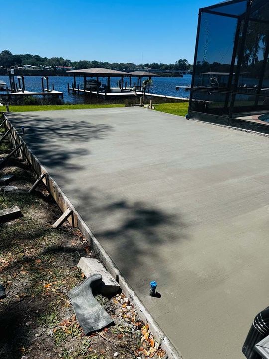 Installation Of Concrete Patio — Jacksonville, FL