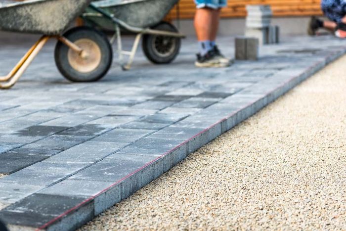 Men On Ongoing Sidewalk Installation — Jacksonville, FL