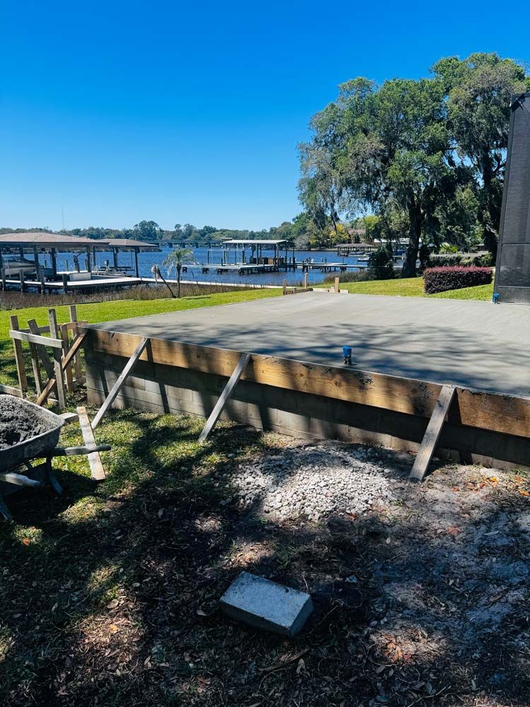 Ongoing Concrete Patio in Jacksonville, FL