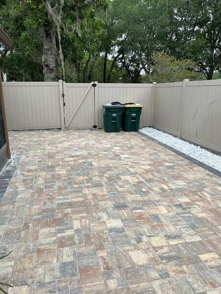 Paver Installation in Middleburg. FL