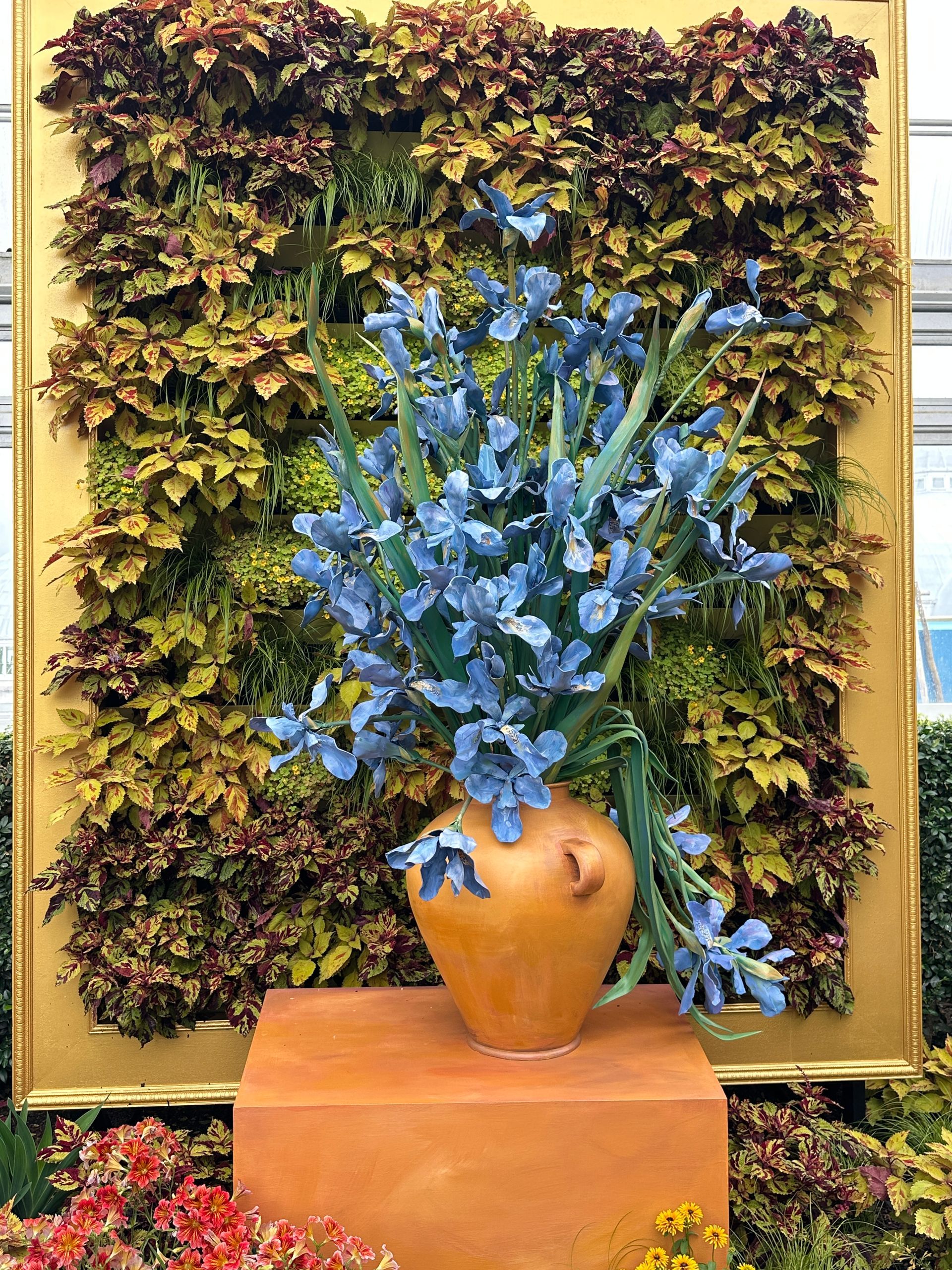 Van gogh exhibition at NYBG
