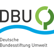 DBU logo in black, green, and blue with the text “Deutsche Bundesstiftung Umwelt”