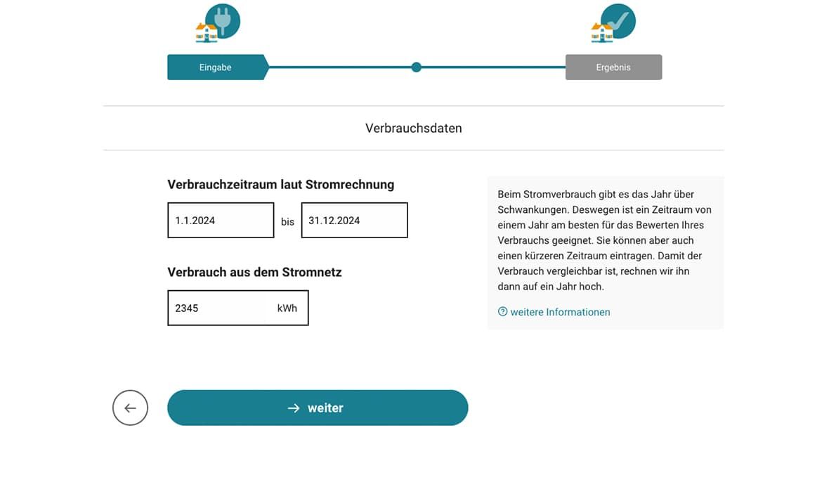 Bestellformular mit Fortschrittsanzeige, Feldern für Rechnungsdetails und einem türkisfarbenen Absenden-Button auf weißem Hintergrund