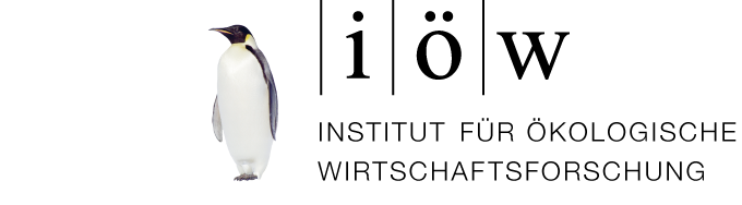 Logo des IÖW (Institut für ökologische Wirtschaftsforschung)