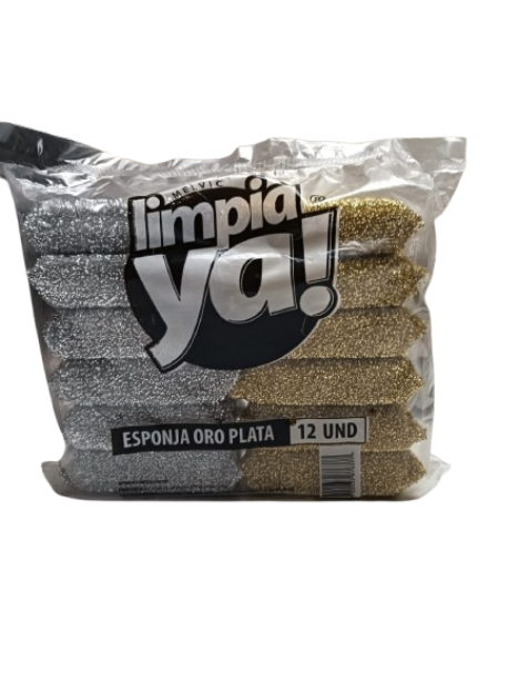 ESPONJA ORO-PLATA