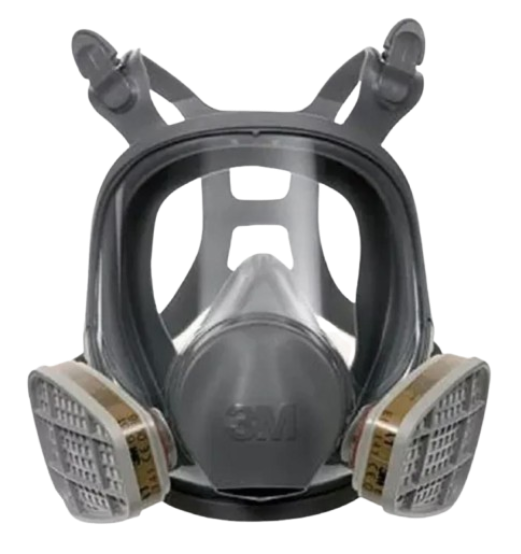MASCARA FULL FACE 3M GRIS