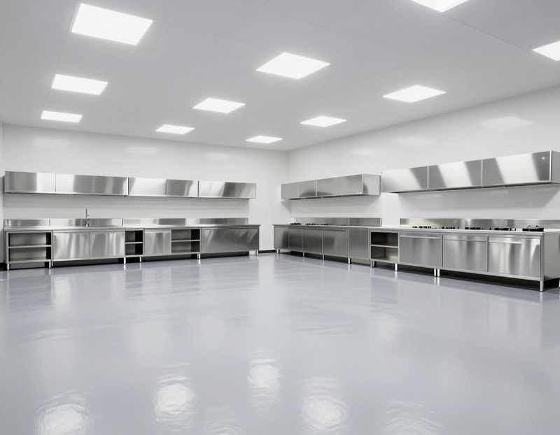 Commercial epoxy floor